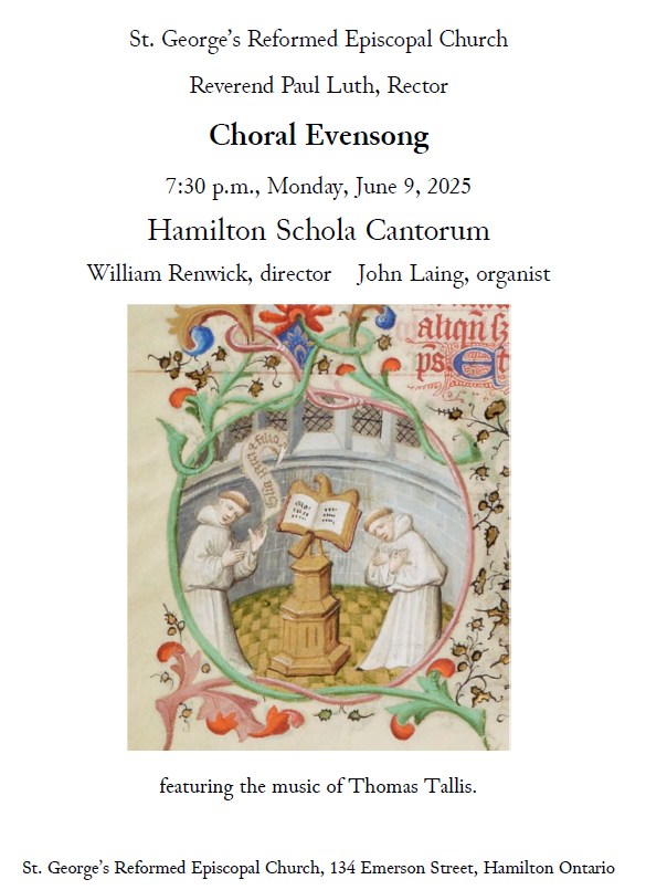 Choral Evensong June 9